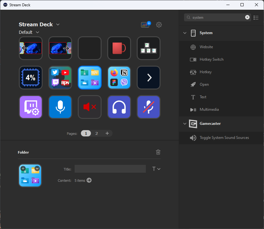 Stream Deck Software