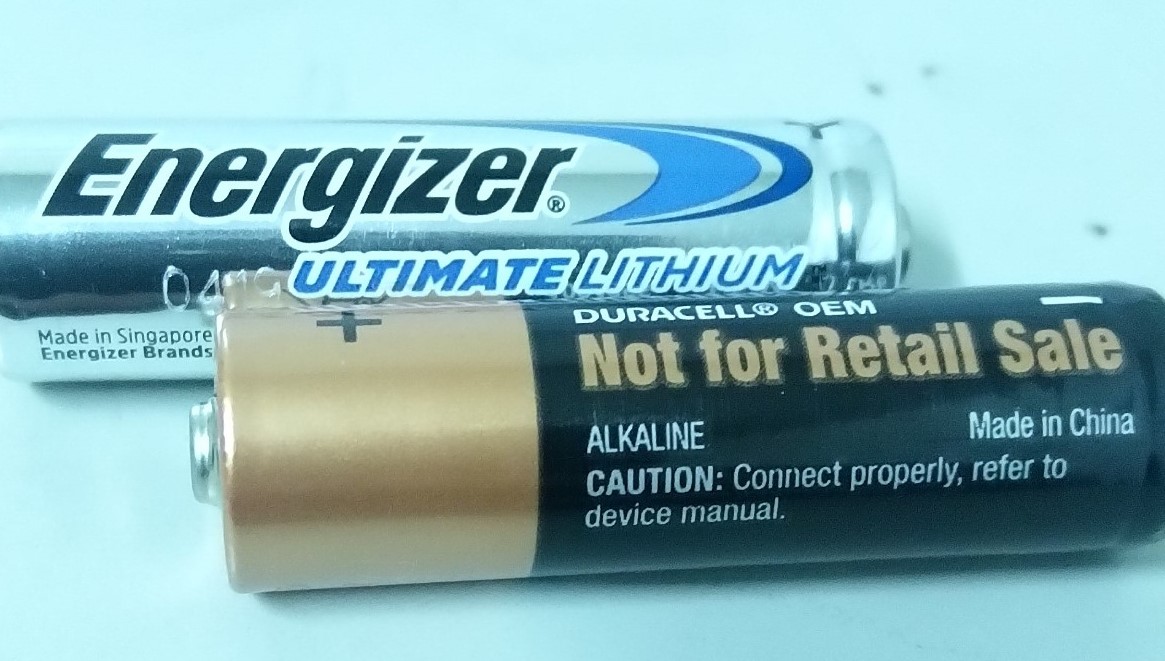 AA batteries