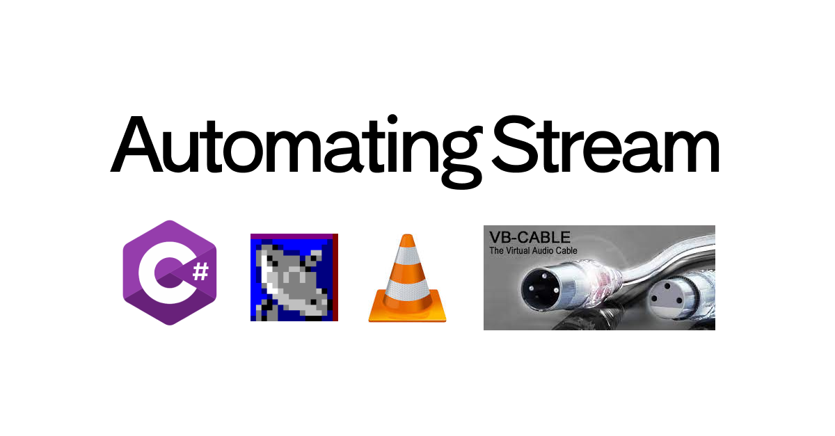 Featured image of post Console App to Automate Stream with AltaCast, VLC, VB Virtual Cable